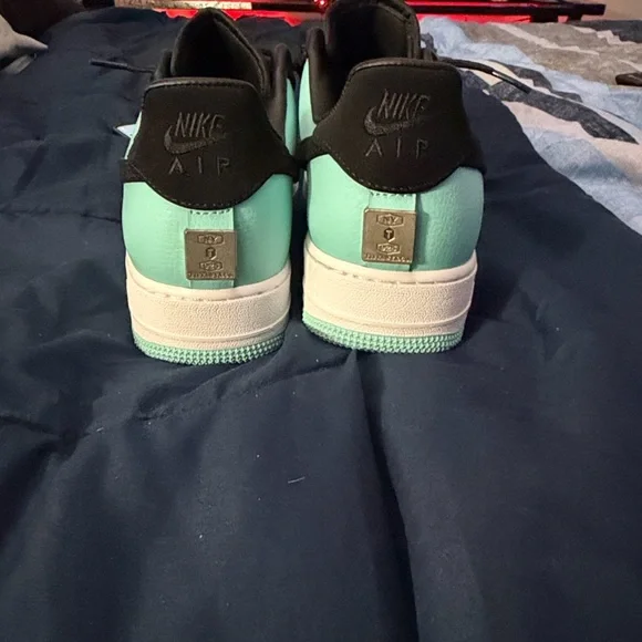 Tiffany & Co. Blue and Black Sneakers - Picture 2 of 5